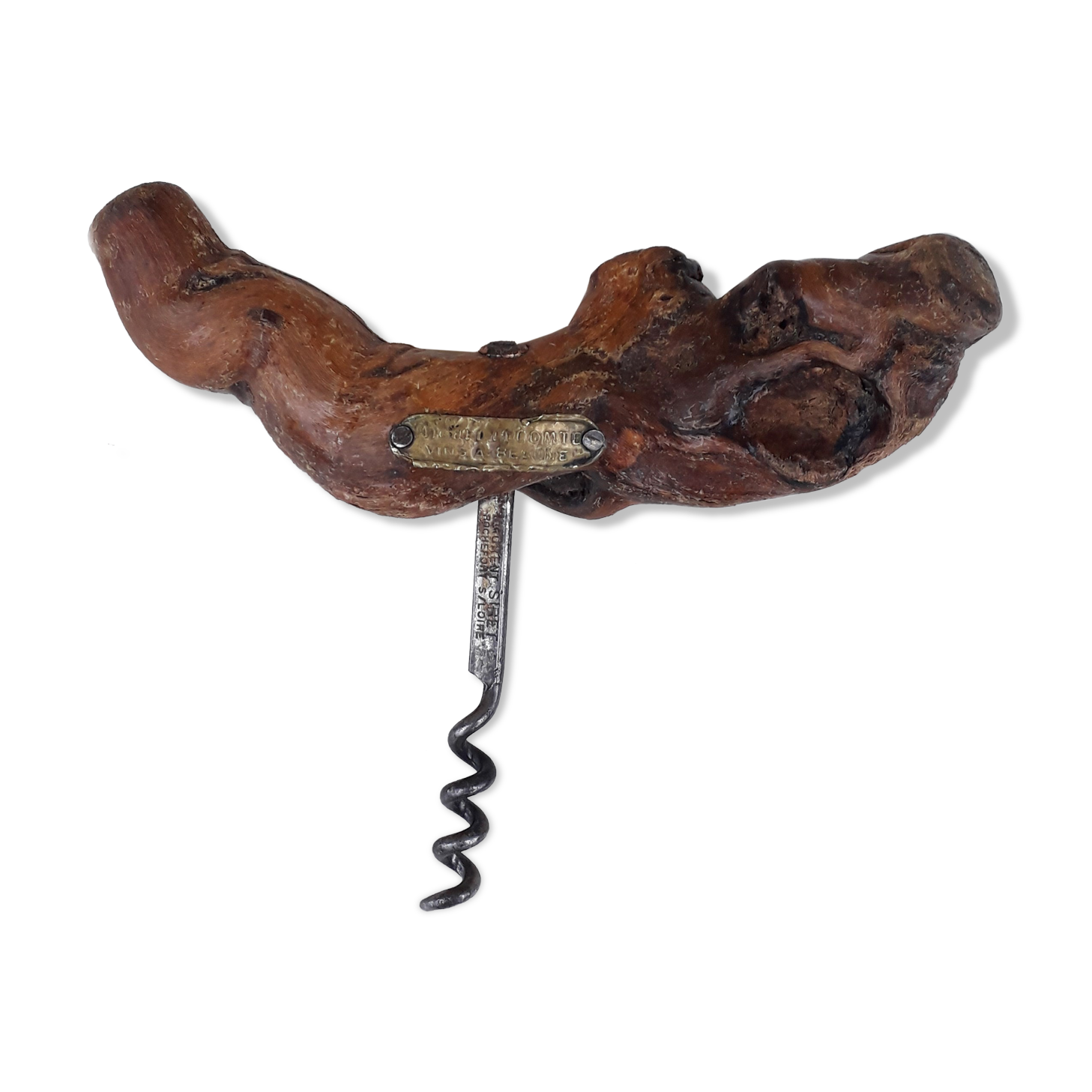 Former advertising corkscrew - vine stock - 1960