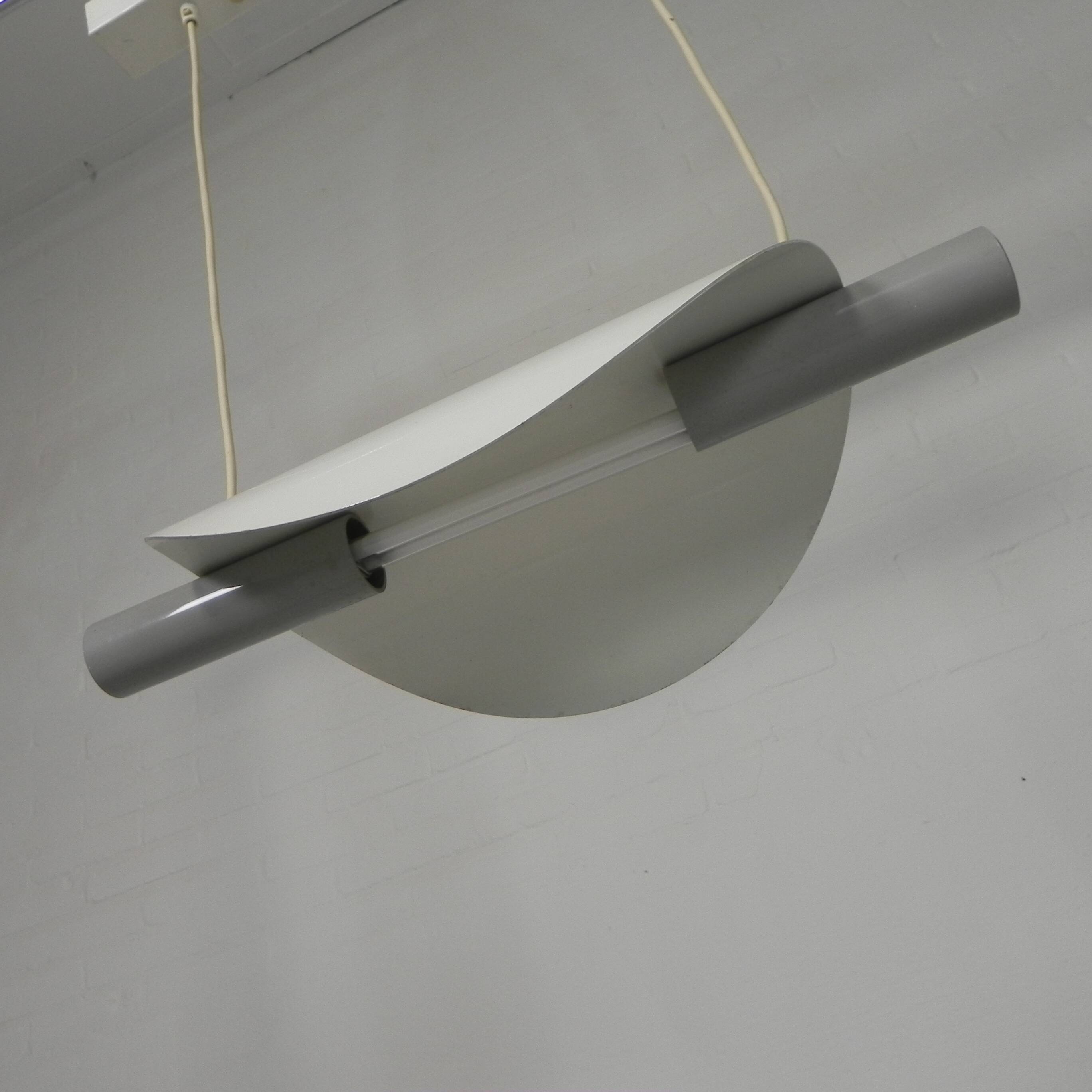 Rare Dijkstra pendant lamp with two wires, 1960s