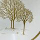 Lot 6 Deep Plates Churchill Homespun Trees