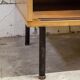Credenza in legno e ferro Leonardo Fiori per ISA Bergamo Italia Anni '50