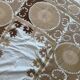 Vintage hand-embroidered tablecloth 154x269 cm