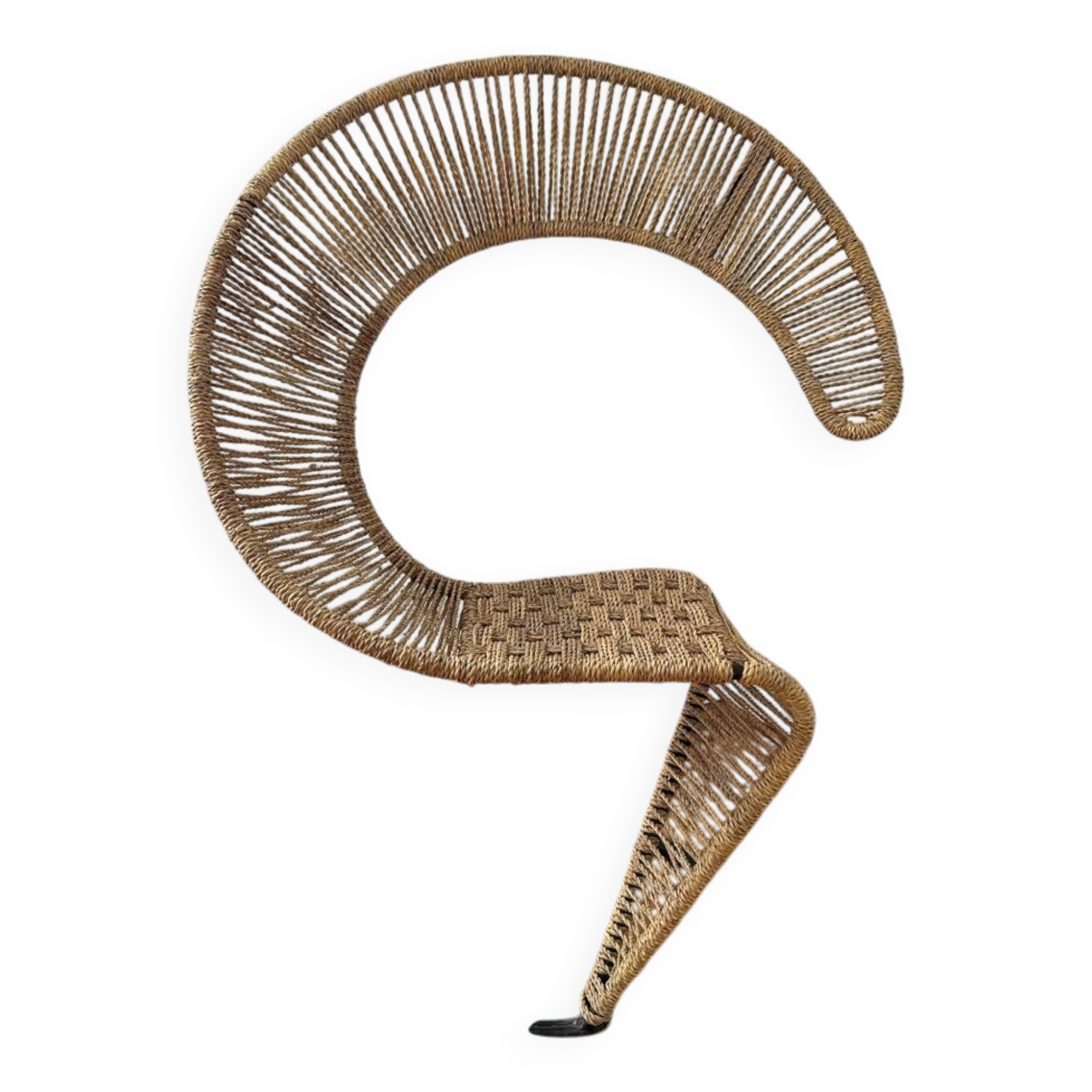 Question mark armchair by Tom Dixon, vintage 1980