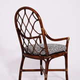 Rattan armchair. USA, 1970s.