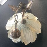 Vintage flower pendant light
