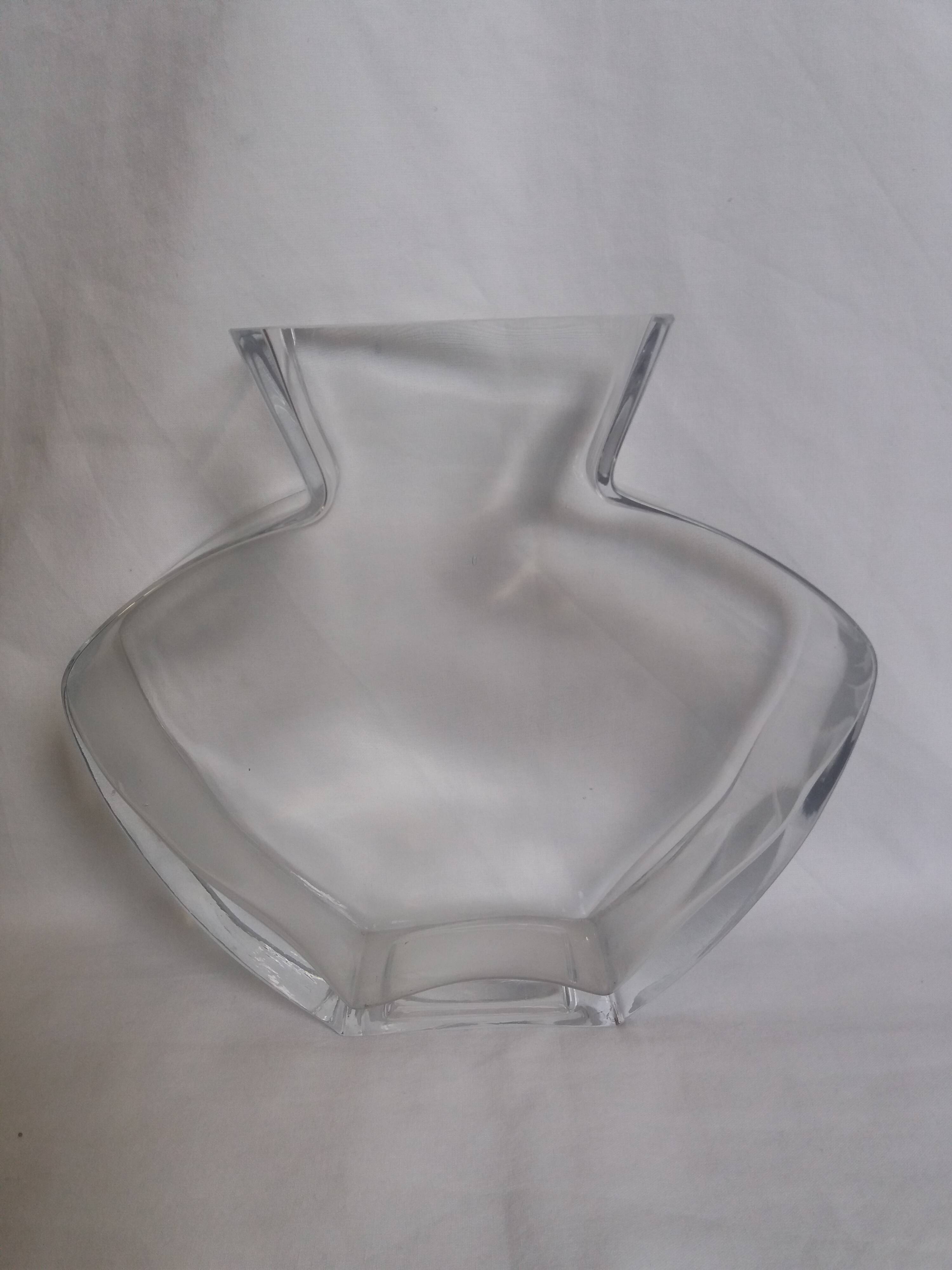Vase en verre