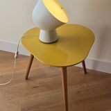 Vintage wooden tripod "bean" coffee table - 1970s design