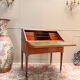 BUREAU DE PENTE DE MILIEU EN ACAJOU DE STYLE LOUIS XVI XIX EME SIÈCLE 