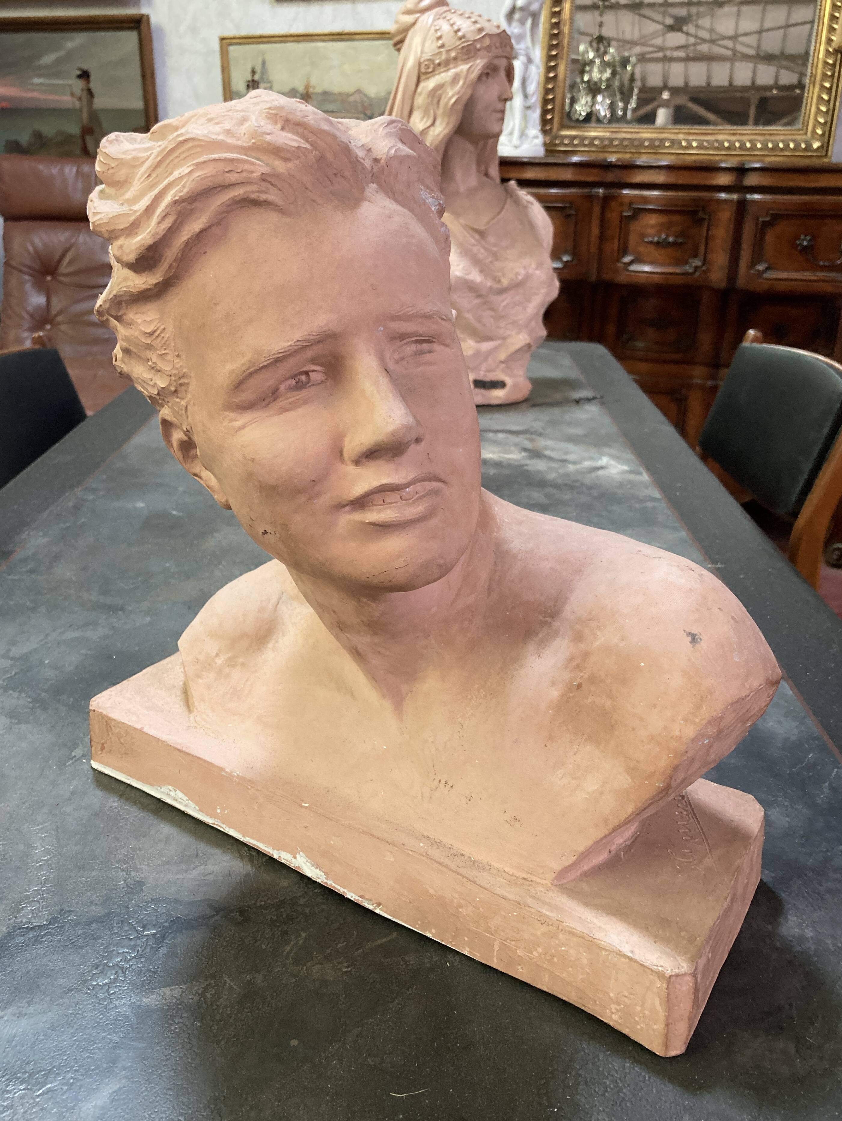 Sculpture - Bust of a young man