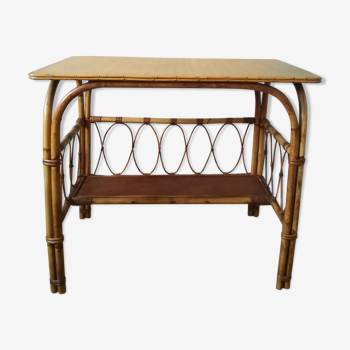 Rattan desk