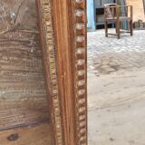 Burmese teak mirror