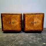 50s Art Deco Nightstand 1 of 2