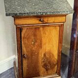 marble top bedside table