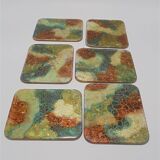 Set of 6 coasters
