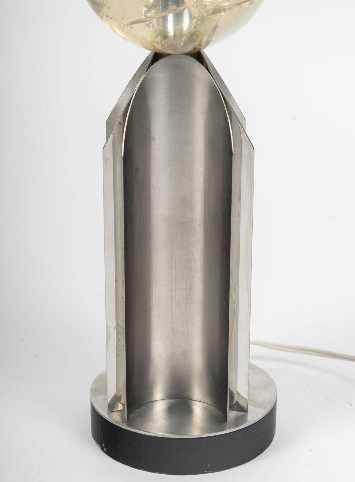 Lampe "Orgue Oeuf" par la Maison Charles, années 1970