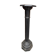 Sellette, colonne en bois noir