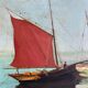 Old painting, Marine , signed 50/60s