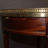 Louis XVI style mahogany hot water bottle table circa 1920