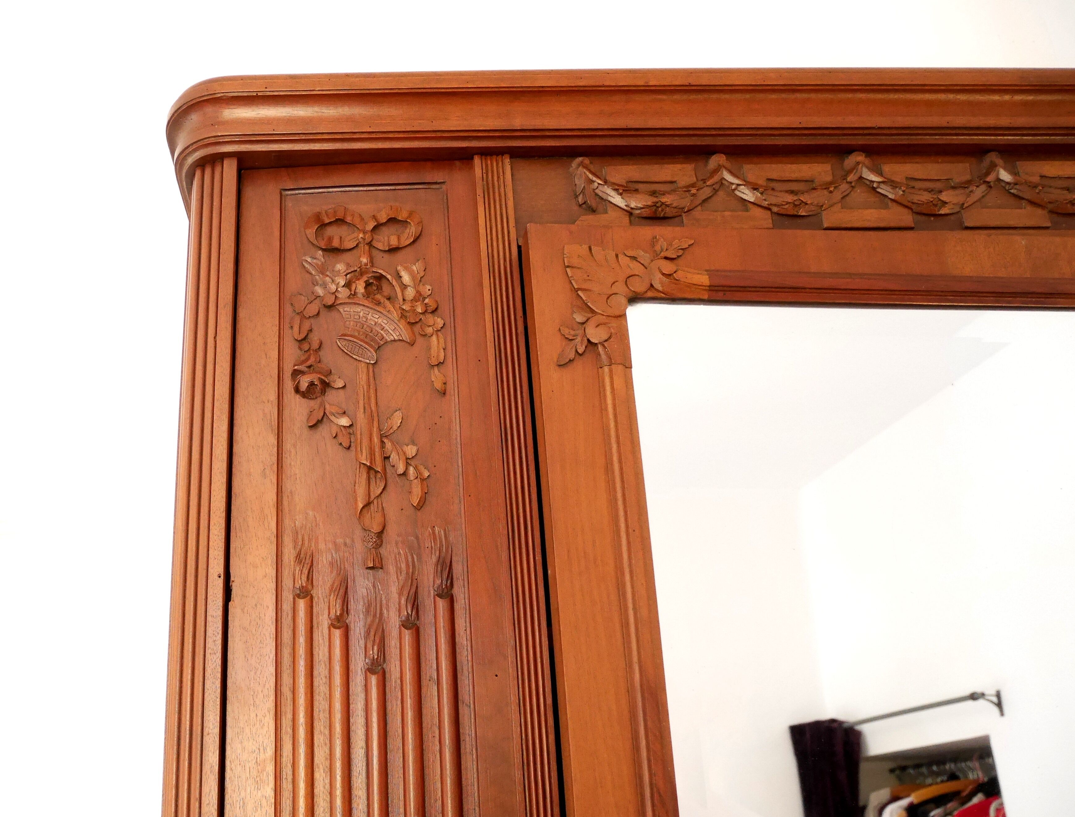 Parisian glass cabinet