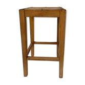 Studded oak farmhouse stool