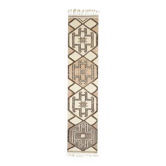 Tapis de couloir vintage turc en laine et coton noué à la main, années 1970
