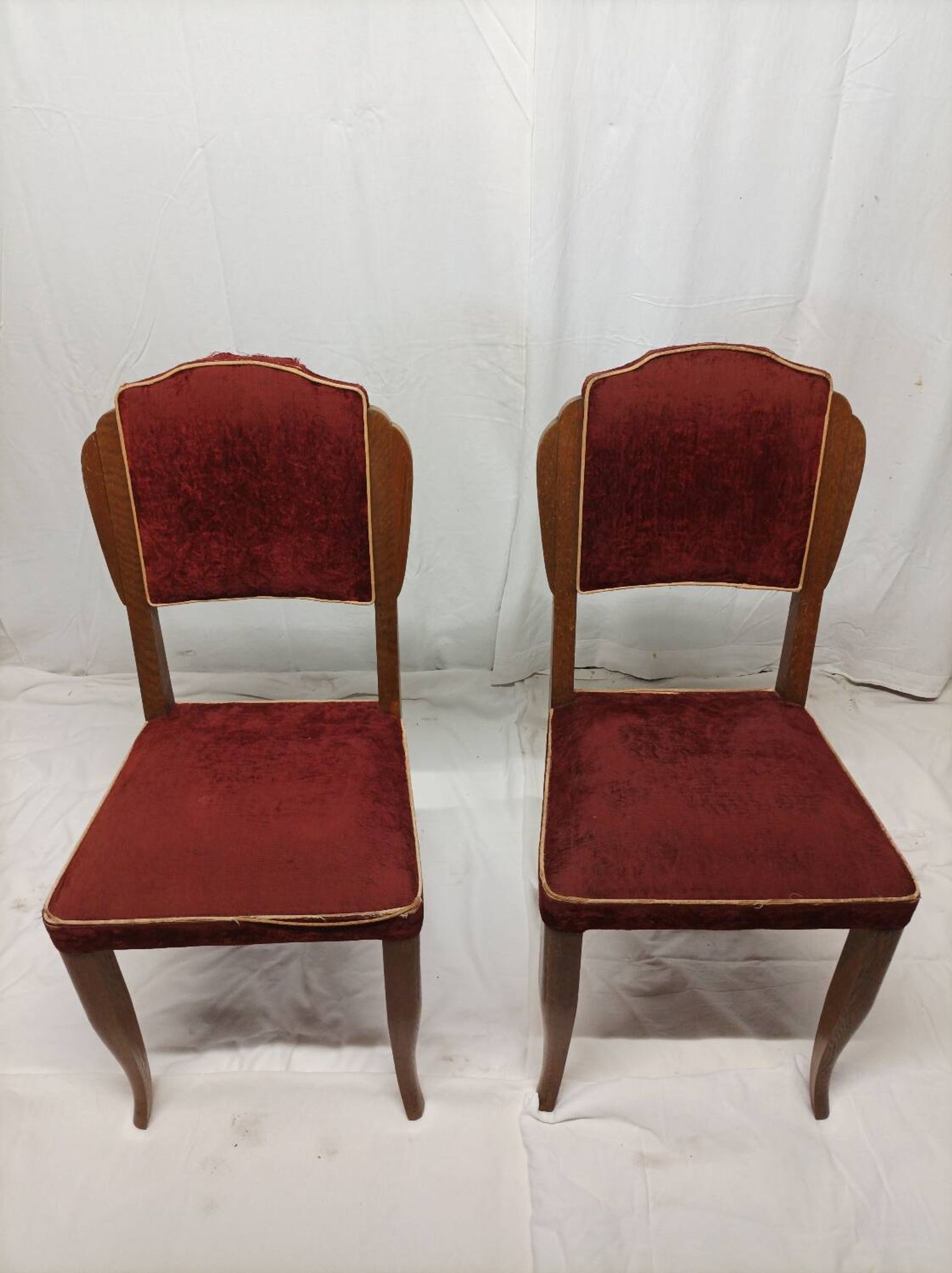 Paire de chaises Vintage