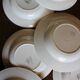 6 mismatched soup plates Marsac Marinette Digoin Badonviller