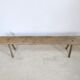 Wooden bench