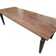Table de salle à manger/table de ferme vintage XL en bois robuste