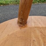 Set of 4 solid organic chairs
