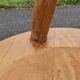 Set of 4 solid organic chairs