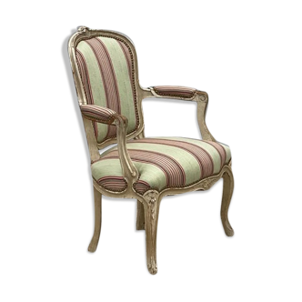 Fauteuil cabriolet de style Louis XV