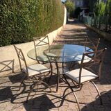 Dining table and chairs