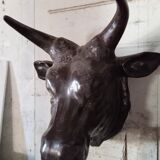 Food sign / cast iron bull mouth