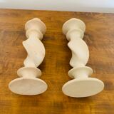 Pair of candle holders