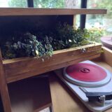 Planted 70s radio cabinet