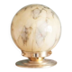 Art Deco table lamp with marbled glass