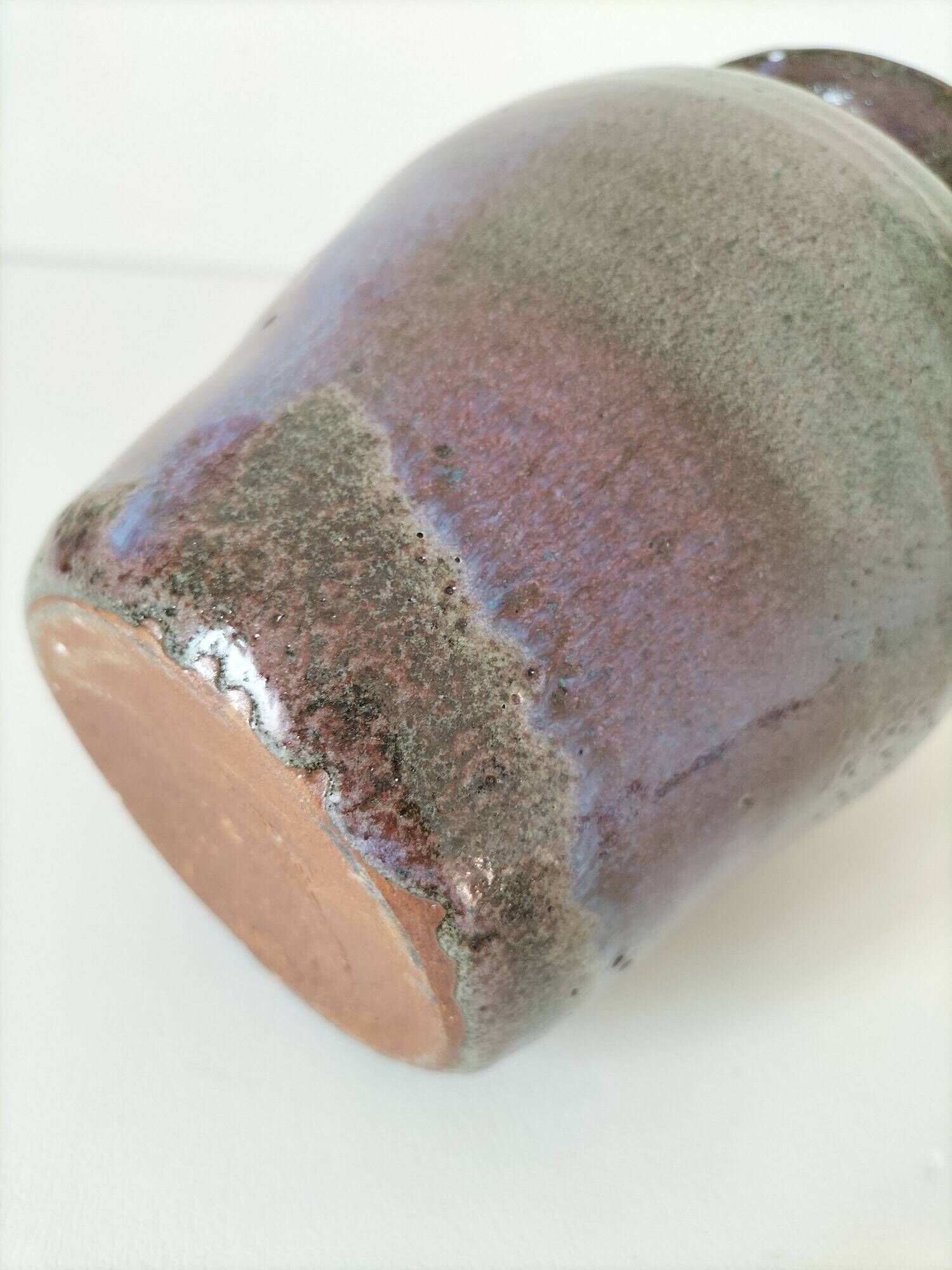 Stoneware vase – Signed JB
