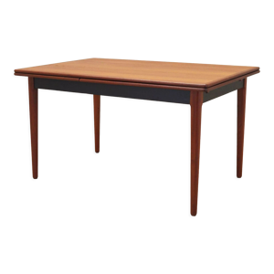 Table en teck, design