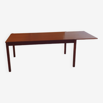 VINTAGE EXTENDABLE DINING TABLE CEES BRAAKMAN FOR PASTOE JAPANESE SERIES 1960s