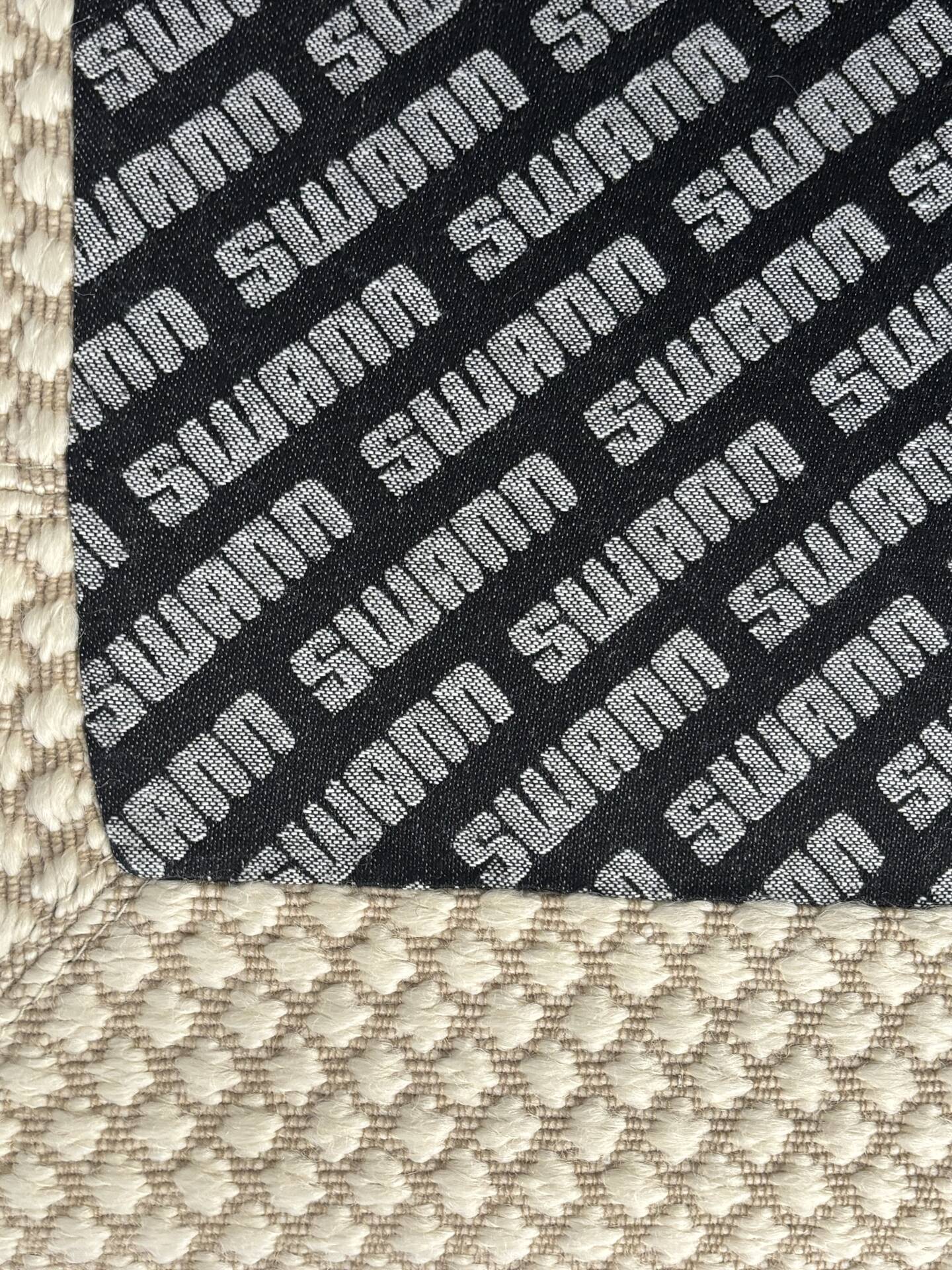 Wool fabric armchair