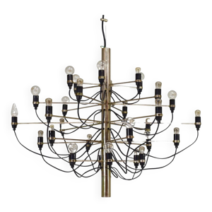 Chandelier en laiton - gino sarfatti