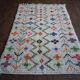 Tapis berbère beni Ouarain fait main 144x102cm