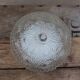 Moulded glass ceiling light