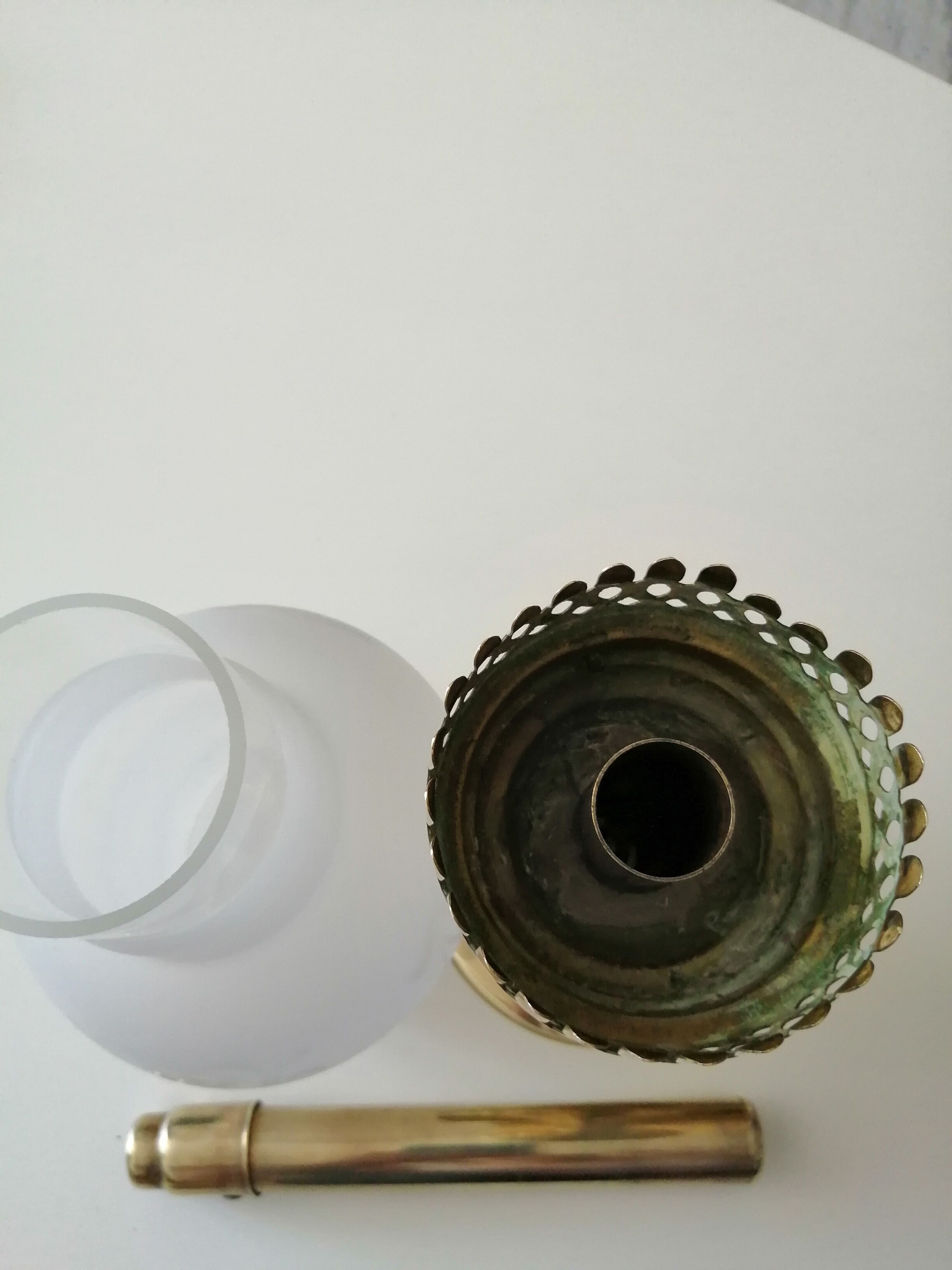 English candle lamp