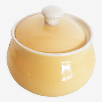 Yellow sugar villeroy and boch faience