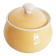 Sucrier jaune villeroy et boch en faience