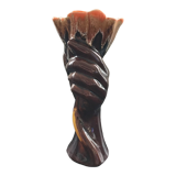 Valauris style hand vase