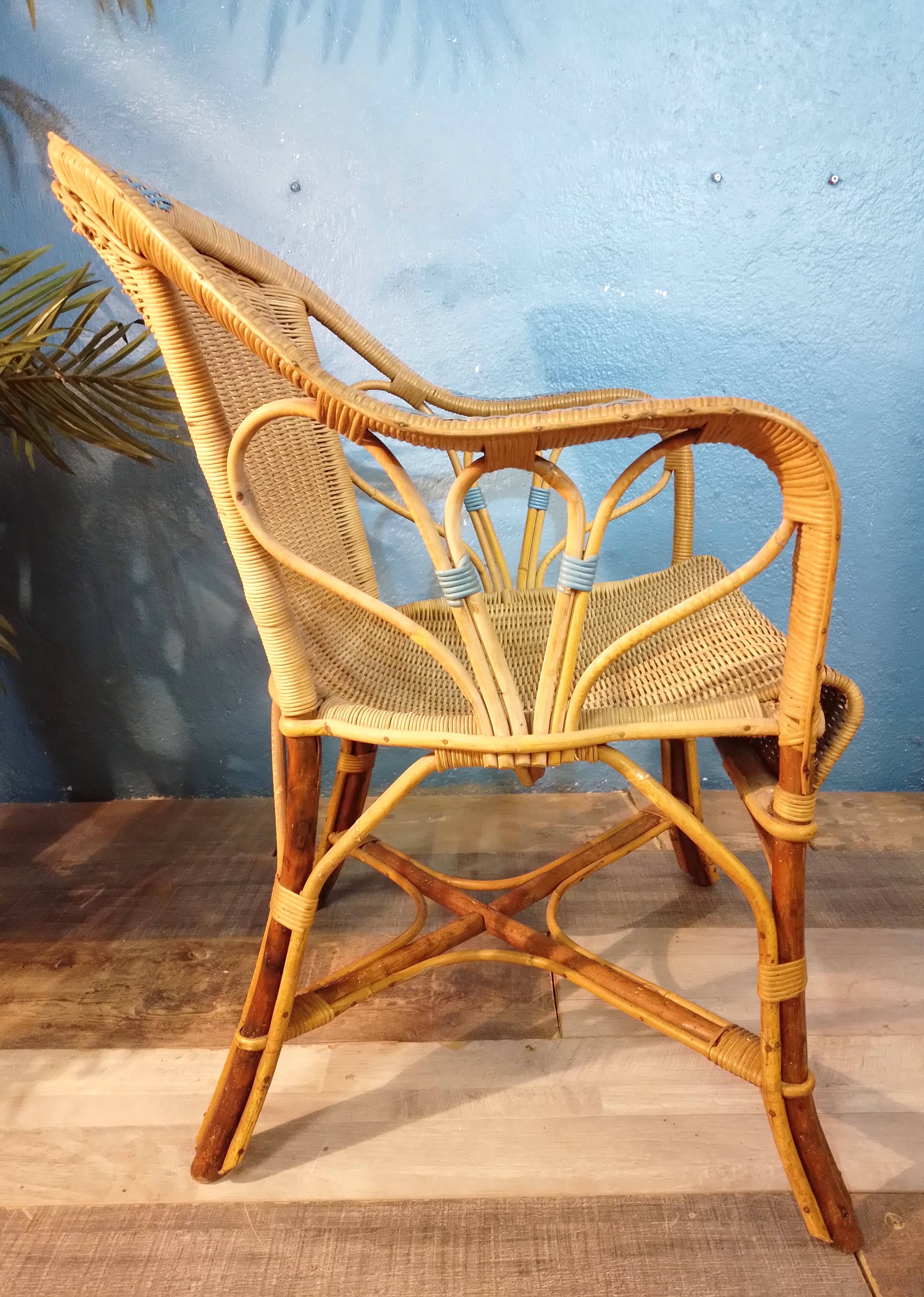 Wicker armchairs 1930s