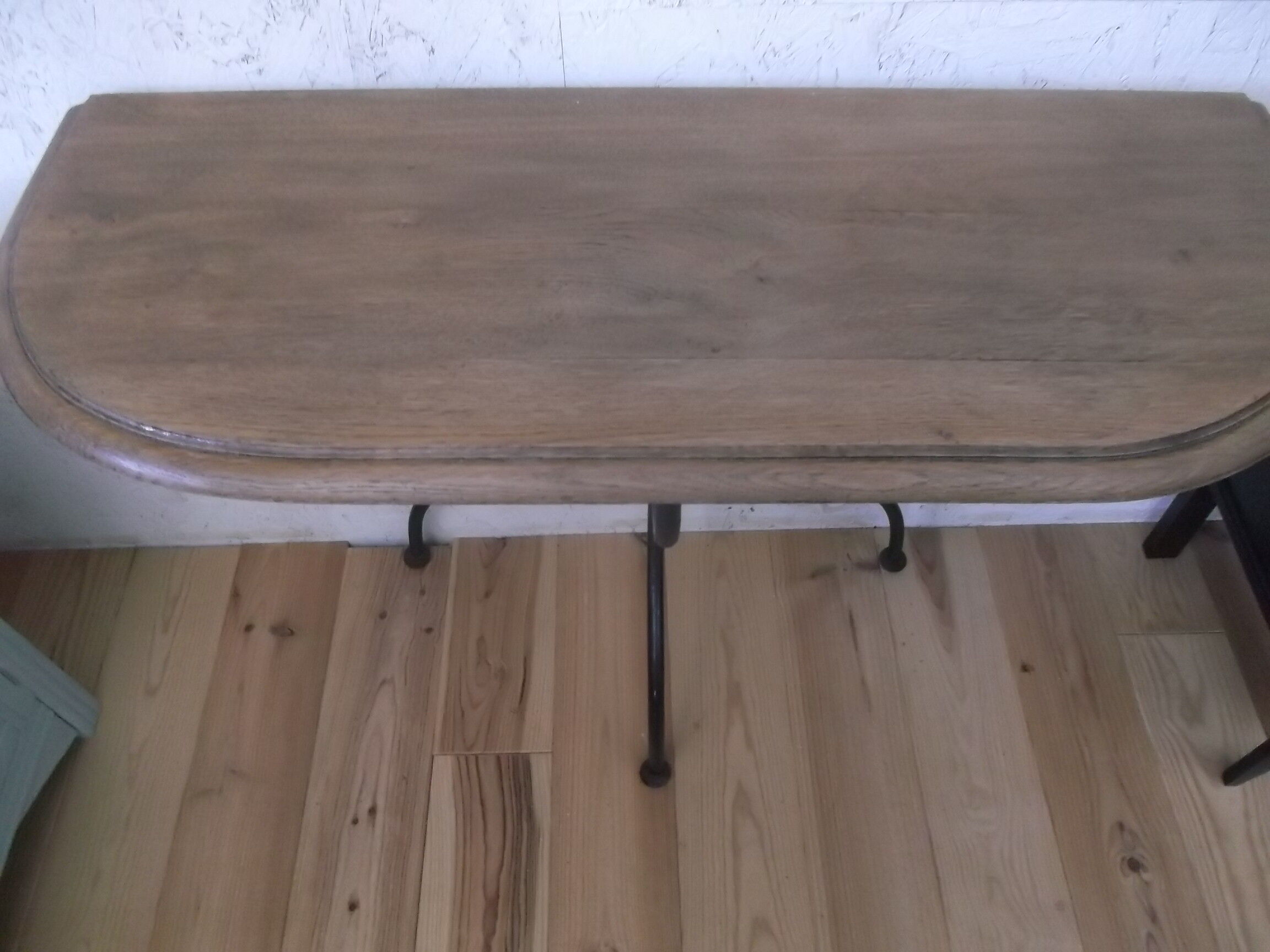 Wrought iron console