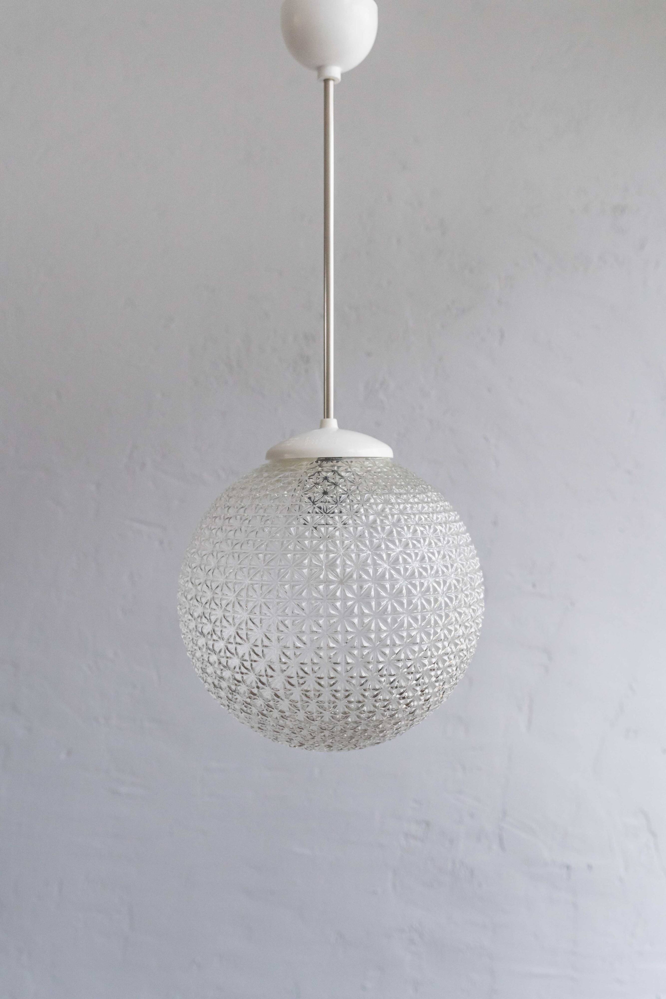 Vintage Czechoslovak Hanging Lamp, 1970s